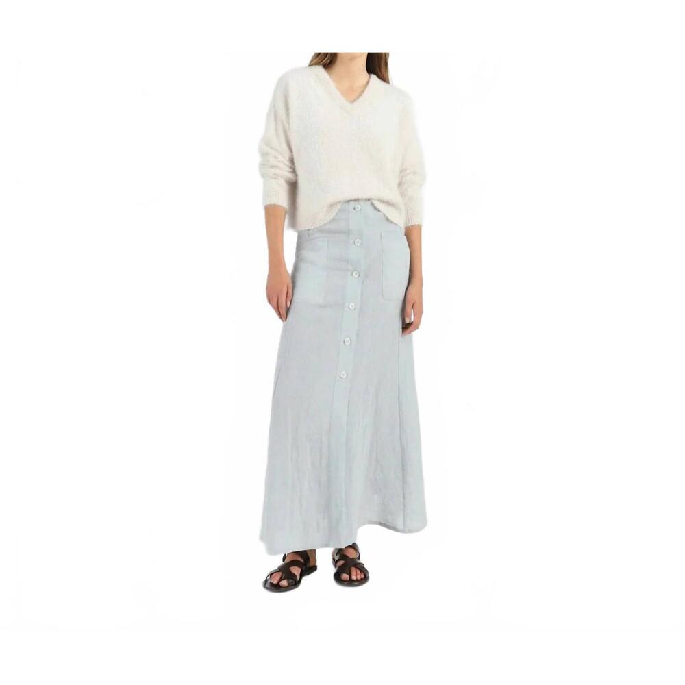 NEW MASSCOB castine skirt in infinite blue
